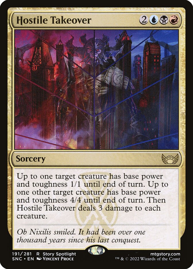 Hostile Takeover - Foil