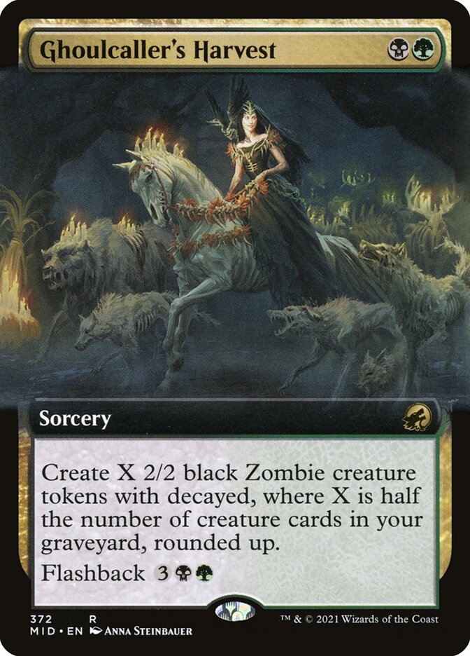 Ghoulcaller's Harvest - Extended Art - Foil