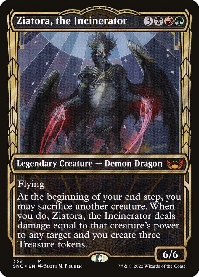 Ziatora, the Incinerator - Showcase - Foil