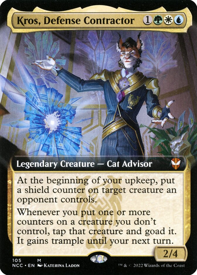 Kros, Defense Contractor - Extended Art