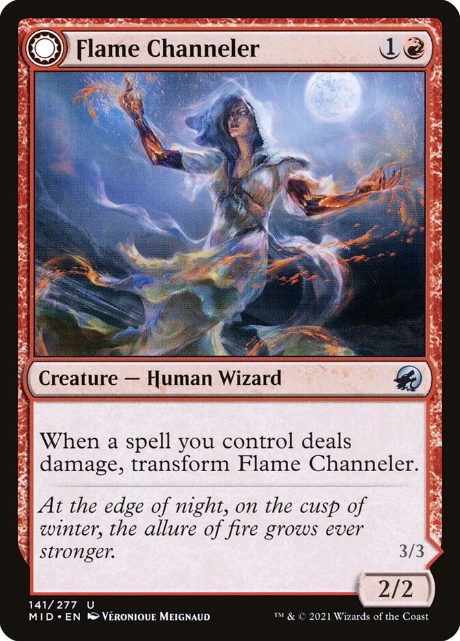 Flame Channeler // Embodiment of Flame - Foil