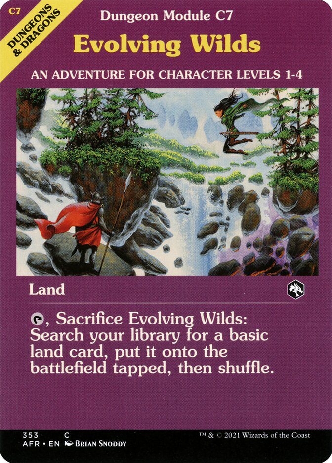 Evolving Wilds - Showcase - Foil