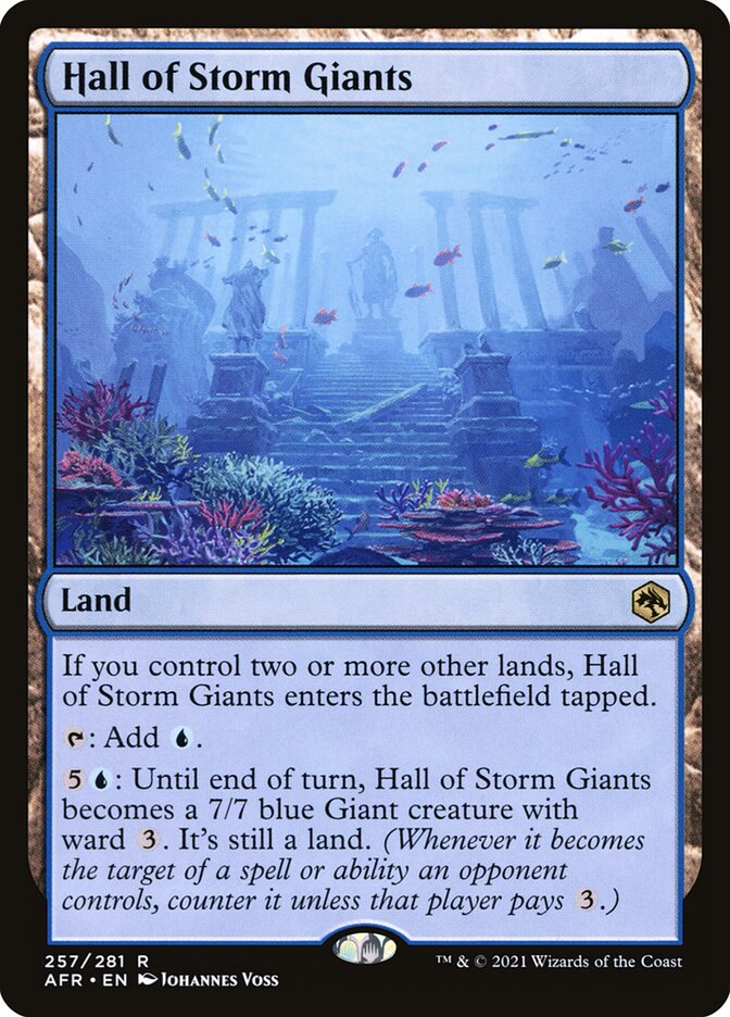 Hall of Storm Giants - Foil