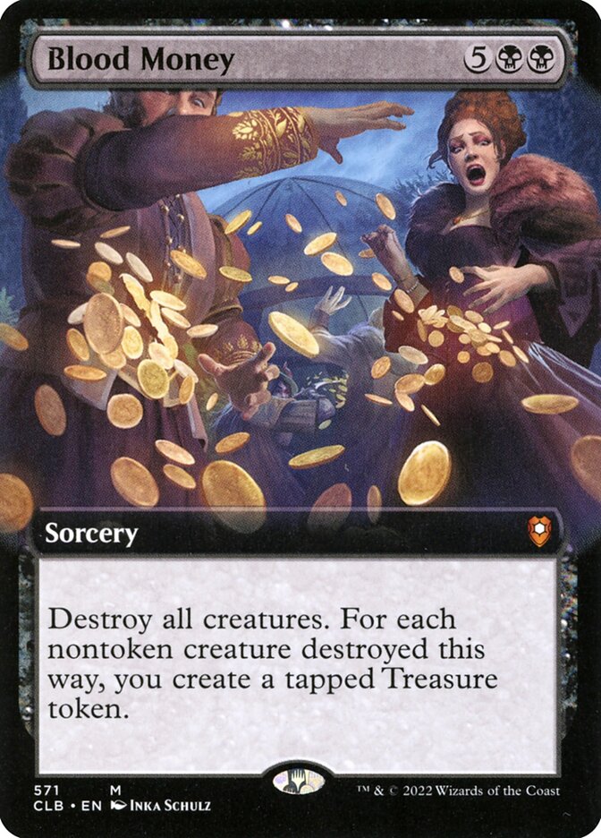 Blood Money - Extended Art - Foil