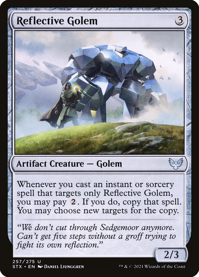 Reflective Golem - Foil
