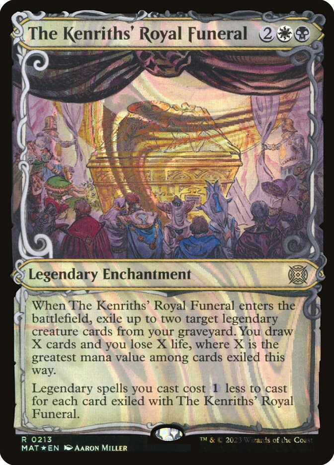 The Kenriths' Royal Funeral - Halo Foil