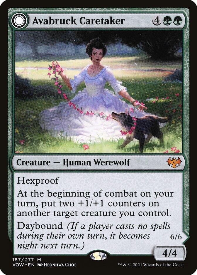 Avabruck Caretaker // Hollowhenge Huntmaster - Foil