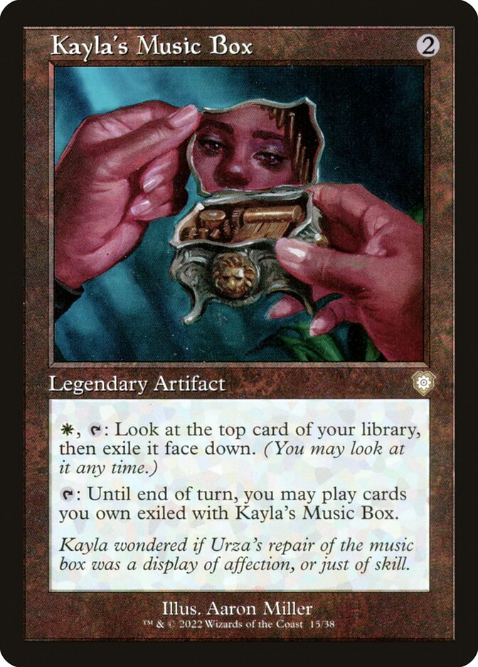 Kayla's Music Box - Retro Frame