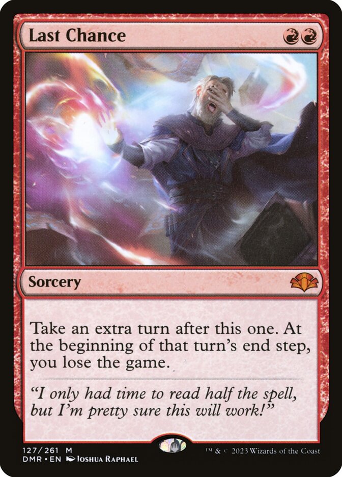 Last Chance - Foil
