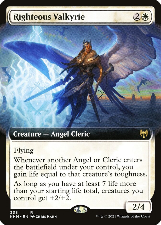 Righteous Valkyrie - Extended Art - Foil