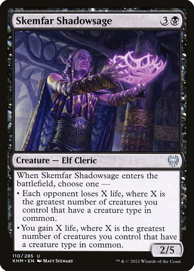 Skemfar Shadowsage - Foil