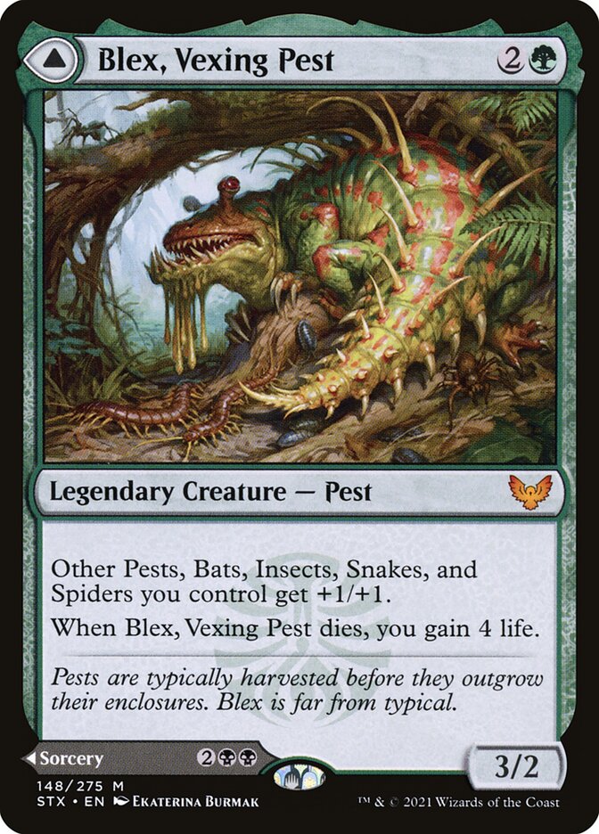 Blex, Vexing Pest // Search for Blex - Foil