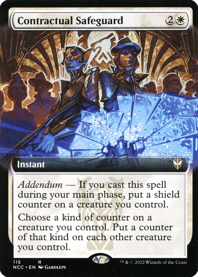 Contractual Safeguard - Extended Art