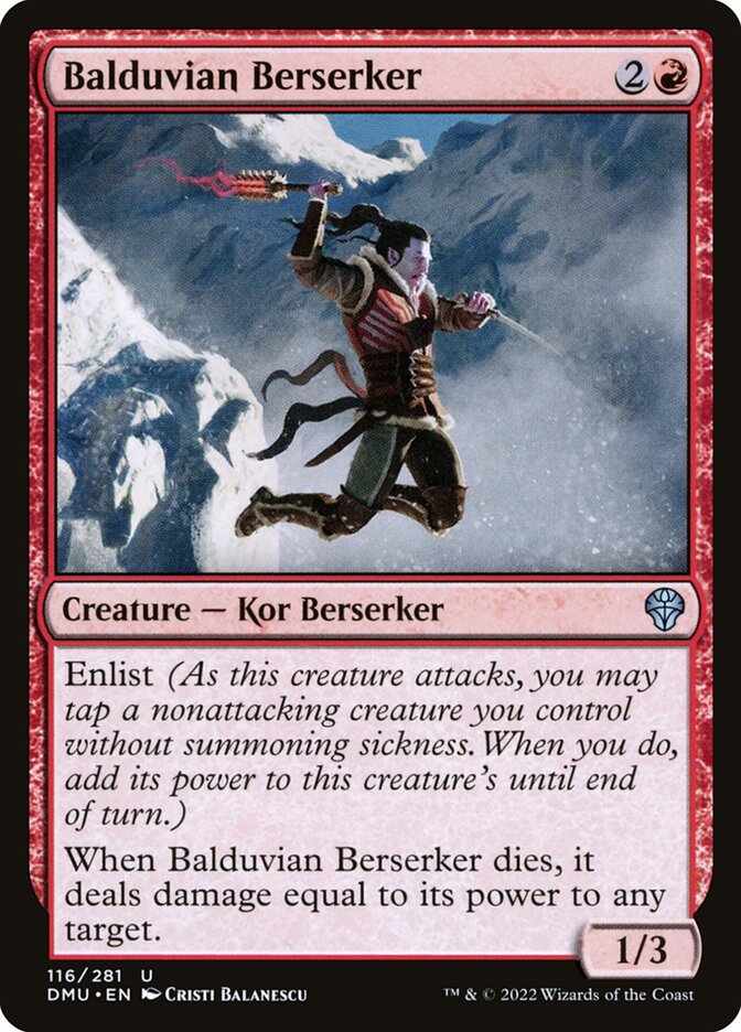 Balduvian Berserker - Foil