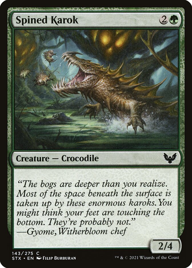 Spined Karok - Foil
