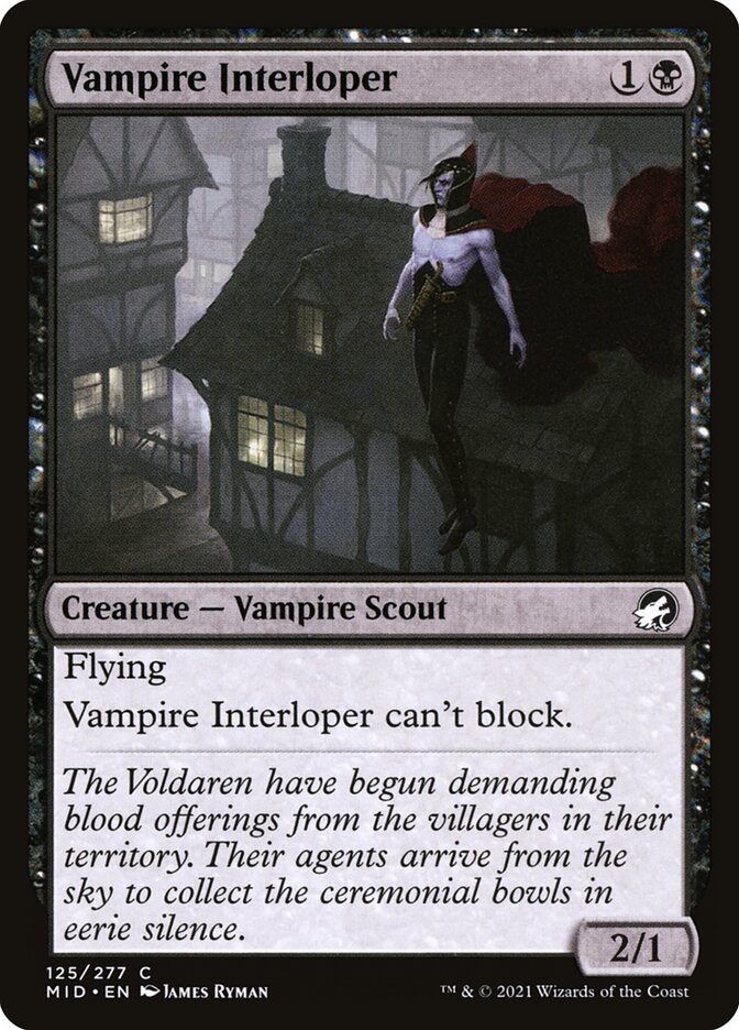 Vampire Interloper - Foil