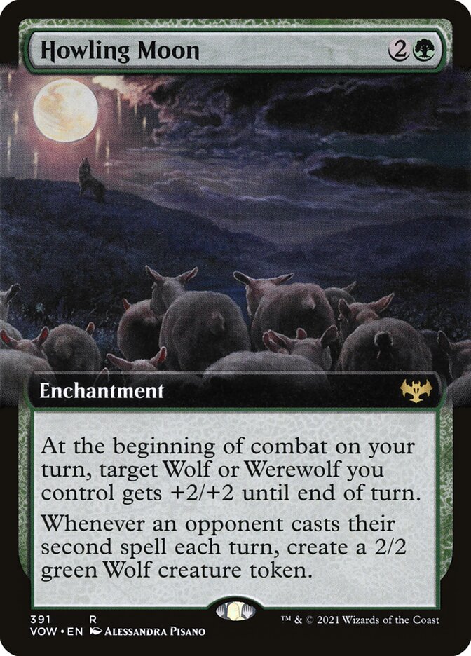 Howling Moon - Extended Art