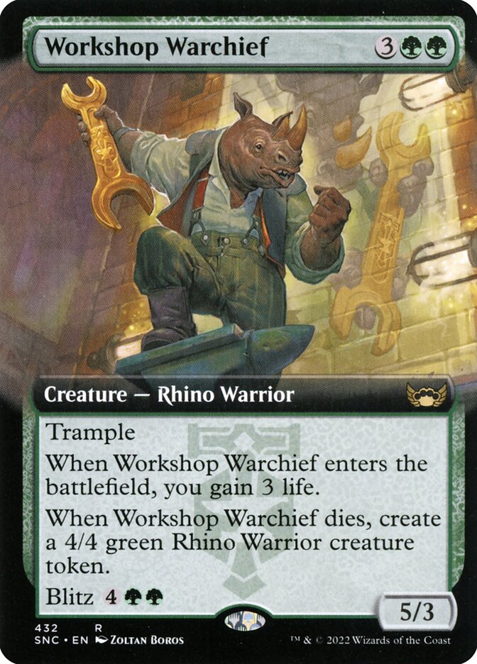 Workshop Warchief - Extended Art