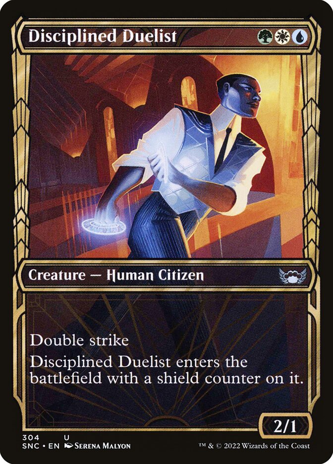 Disciplined Duelist - Showcase - Foil