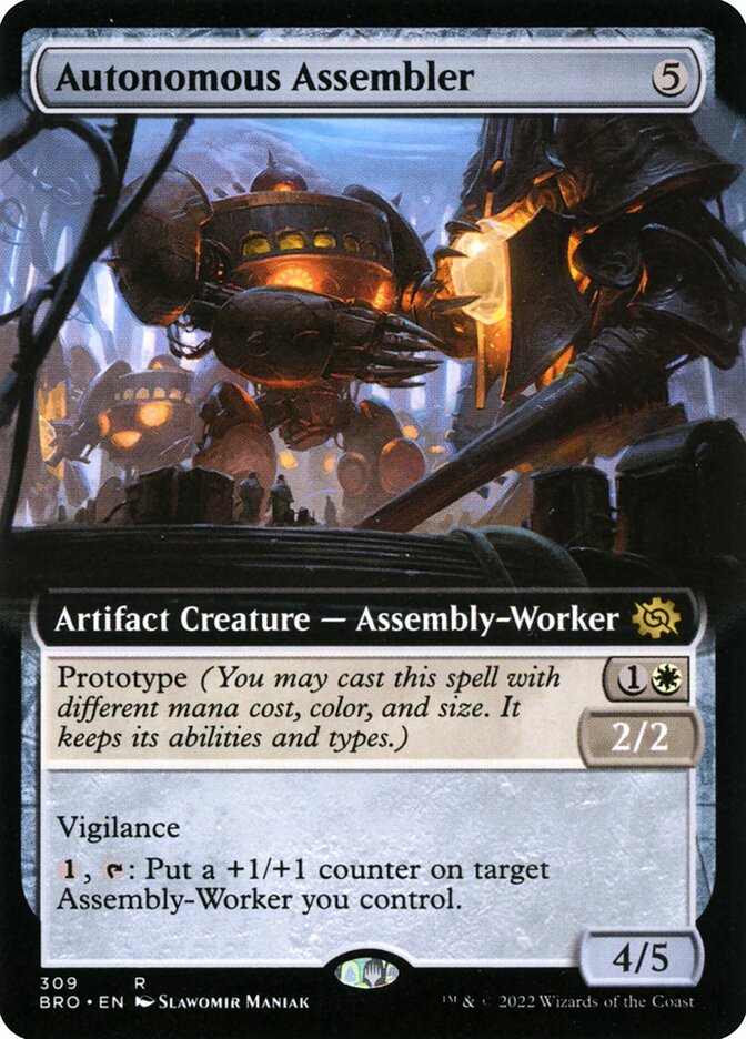 Autonomous Assembler - Extended Art - Foil