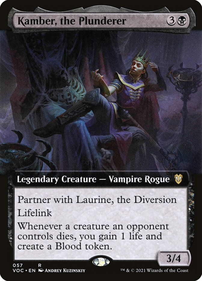 Kamber, the Plunderer - Extended Art