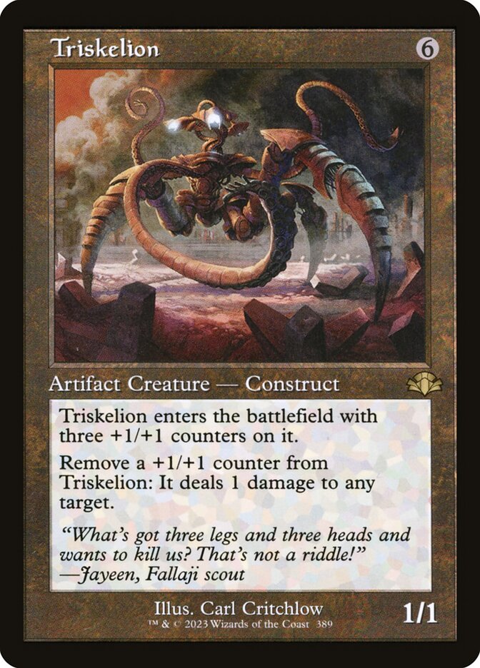 Triskelion - Retro Frame - Foil