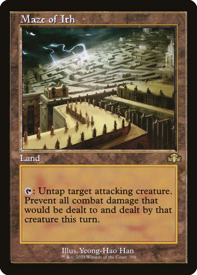 Maze of Ith - Retro Frame