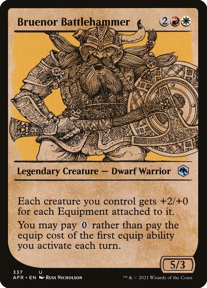 Bruenor Battlehammer - Showcase - Foil