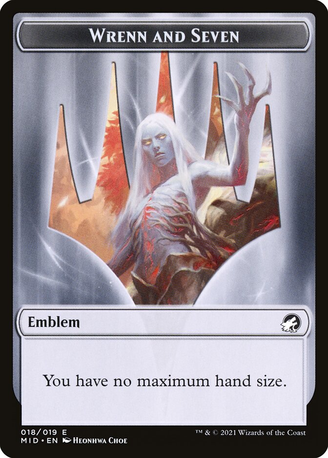 Wrenn and Seven Emblem - Borderless