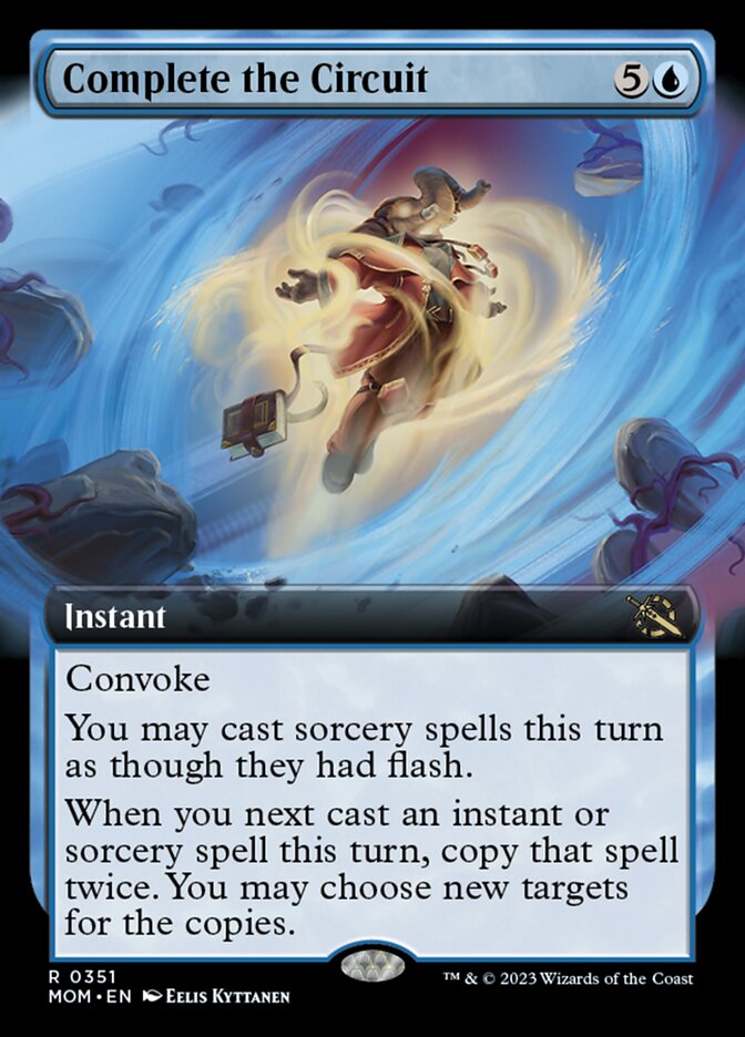 Complete the Circuit - Extended Art - Foil