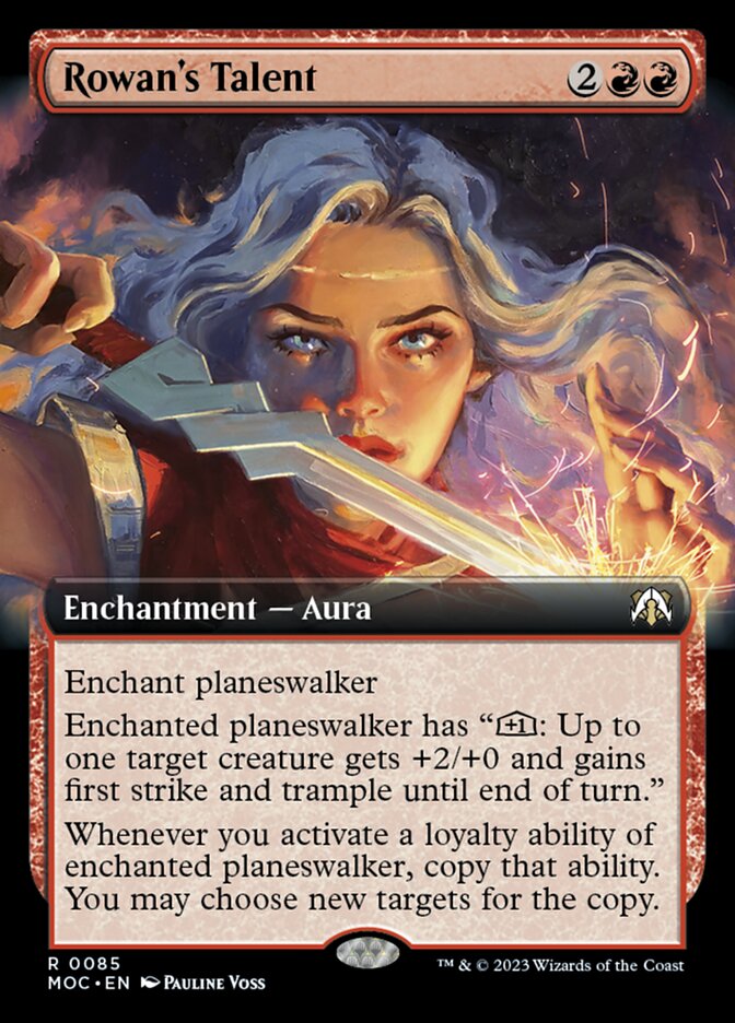 Rowan's Talent - Extended Art - Foil