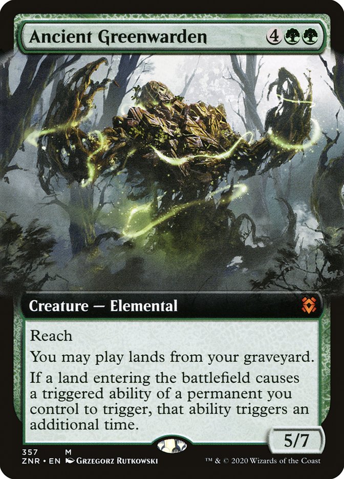 Ancient Greenwarden - Extended Art - Foil