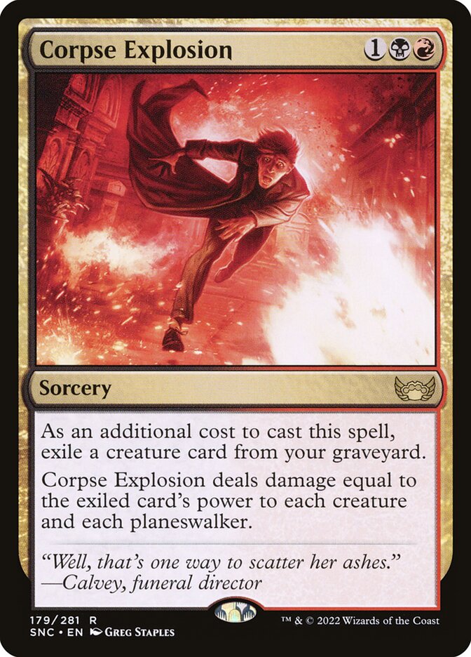 Corpse Explosion - Foil