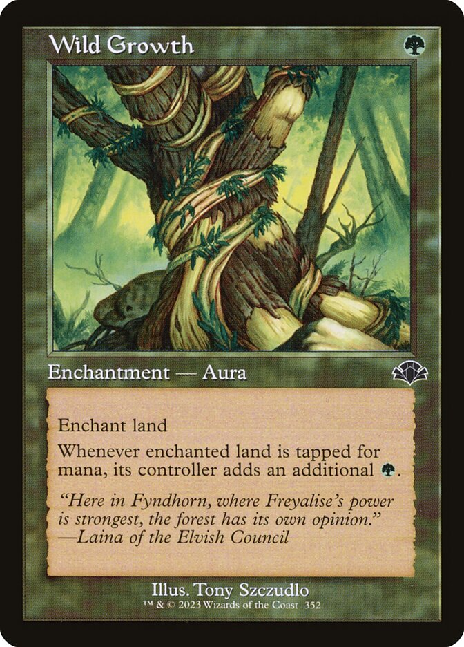 Wild Growth - Retro Frame - Foil