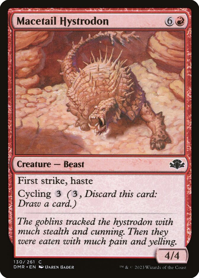 Macetail Hystrodon - Foil