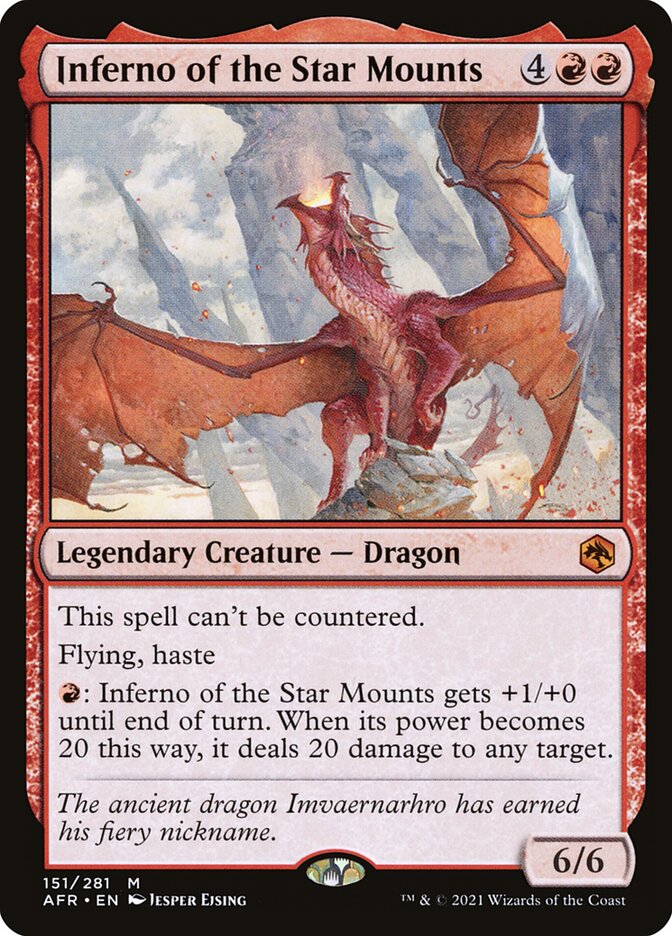 Inferno of the Star Mounts - Foil