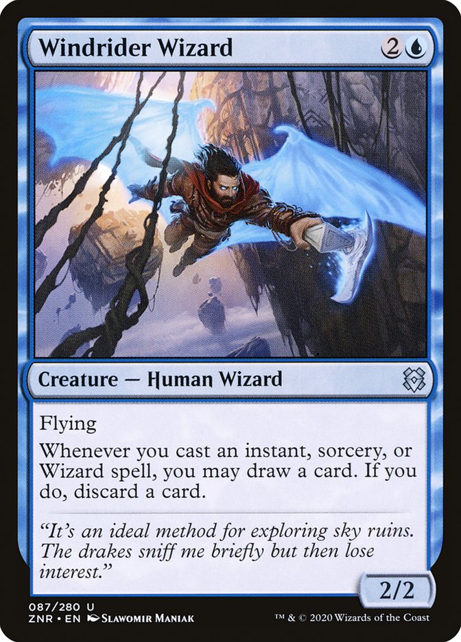 Windrider Wizard - Foil