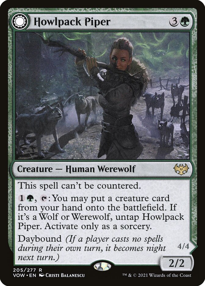 Howlpack Piper // Wildsong Howler - Foil