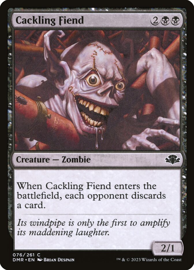 Cackling Fiend - Foil