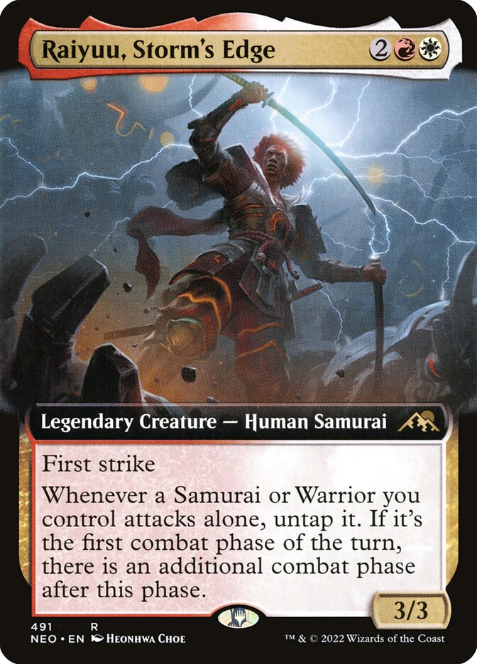 Raiyuu, Storm's Edge - Extended Art - Foil