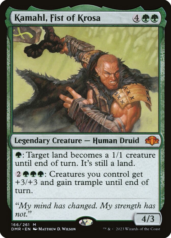 Kamahl, Fist of Krosa - Foil