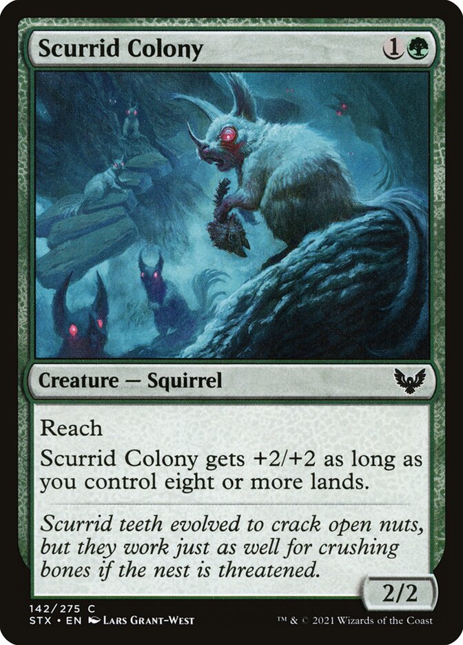 Scurrid Colony - Foil