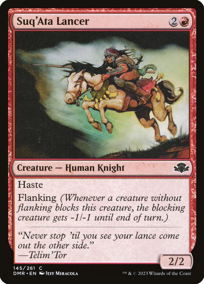 Suq'Ata Lancer - Foil