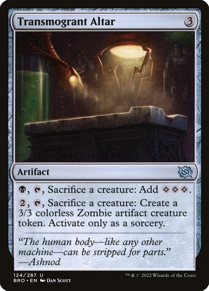Transmogrant Altar - Foil