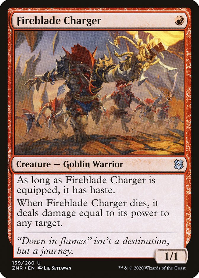 Fireblade Charger - Foil