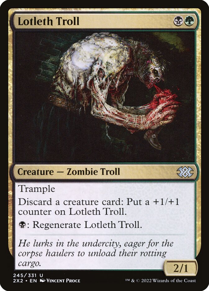 Lotleth Troll - Foil