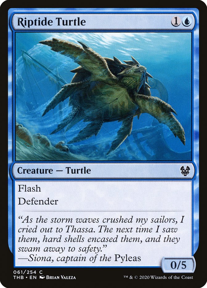 Riptide Turtle - Foil