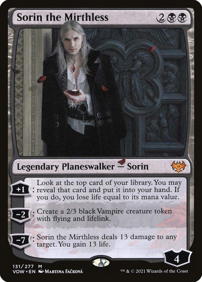 Sorin the Mirthless - Foil