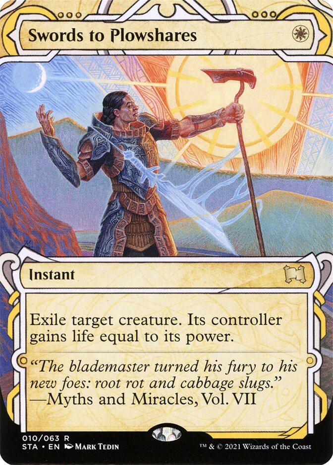 Swords to Plowshares - Borderless - Foil