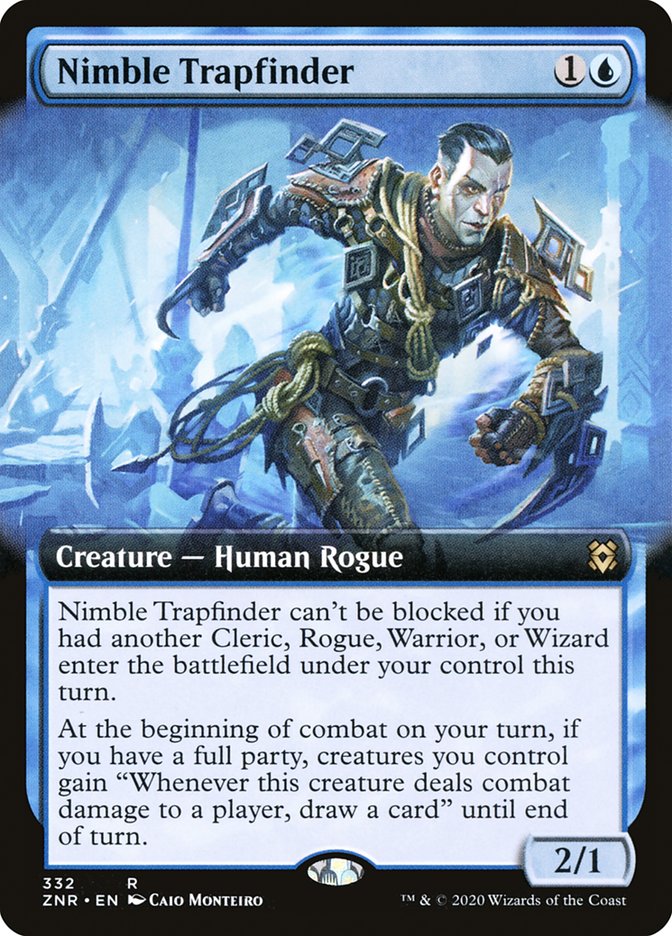 Nimble Trapfinder - Extended Art - Foil